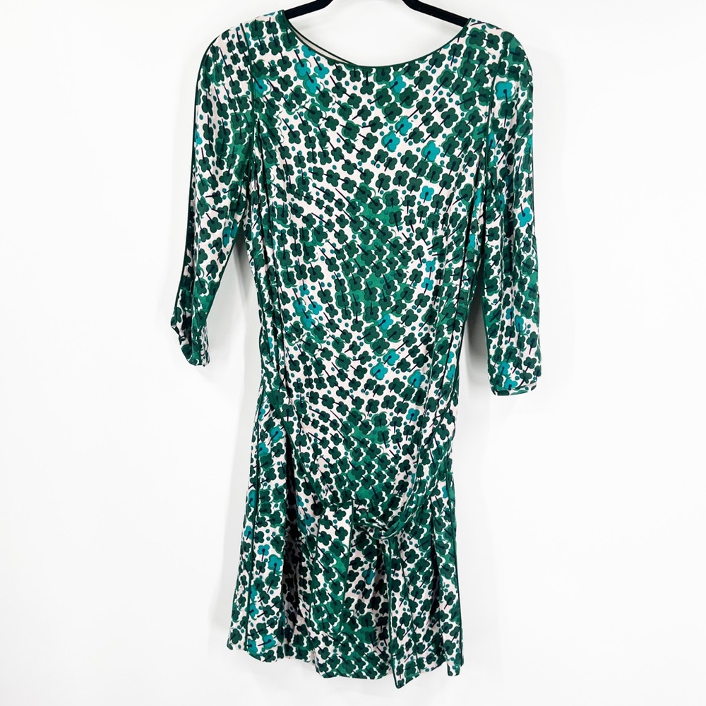Boden Kelly Floral Printed Jersey Tie Waist Dress